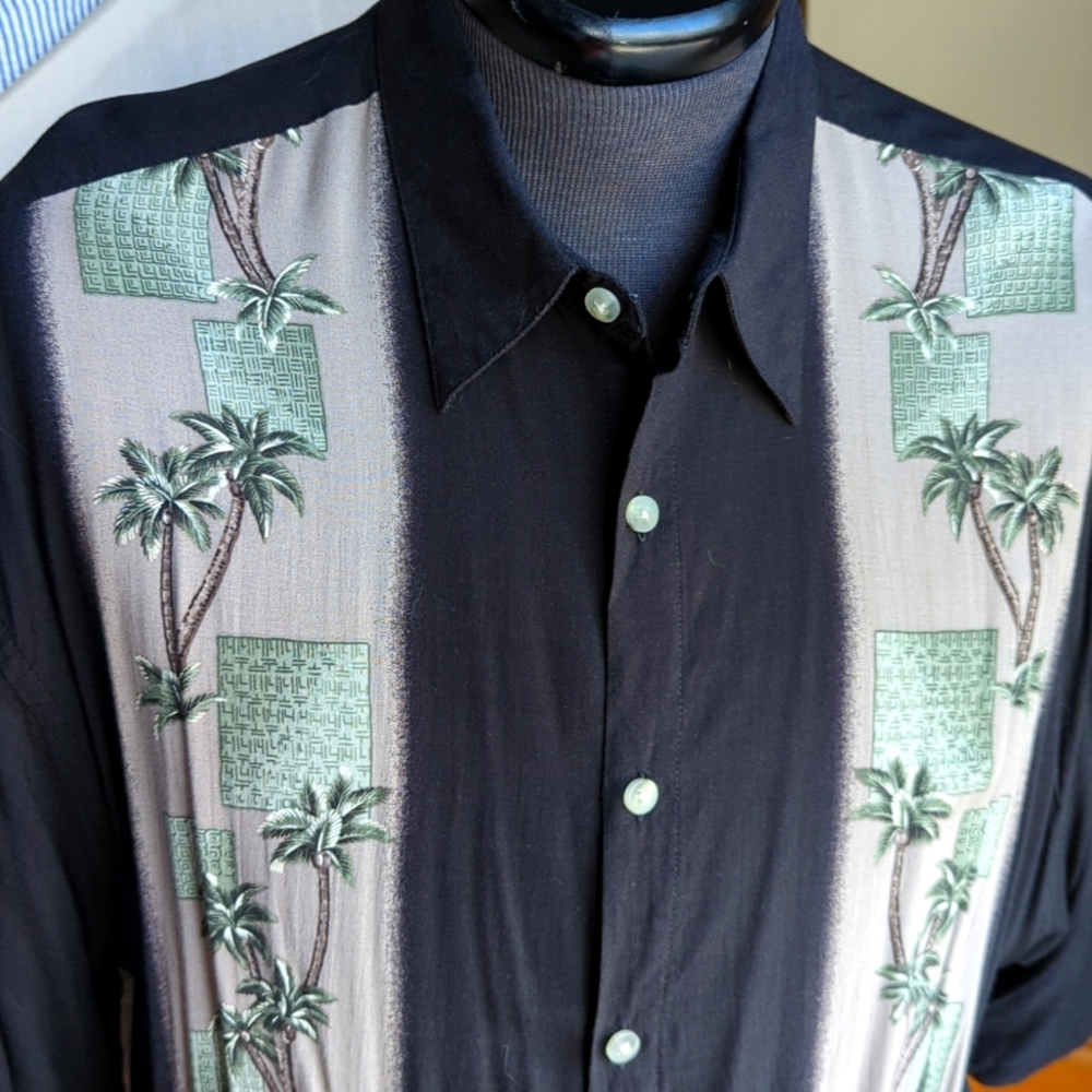 Men's Short Sleeve Casual Shirt XL